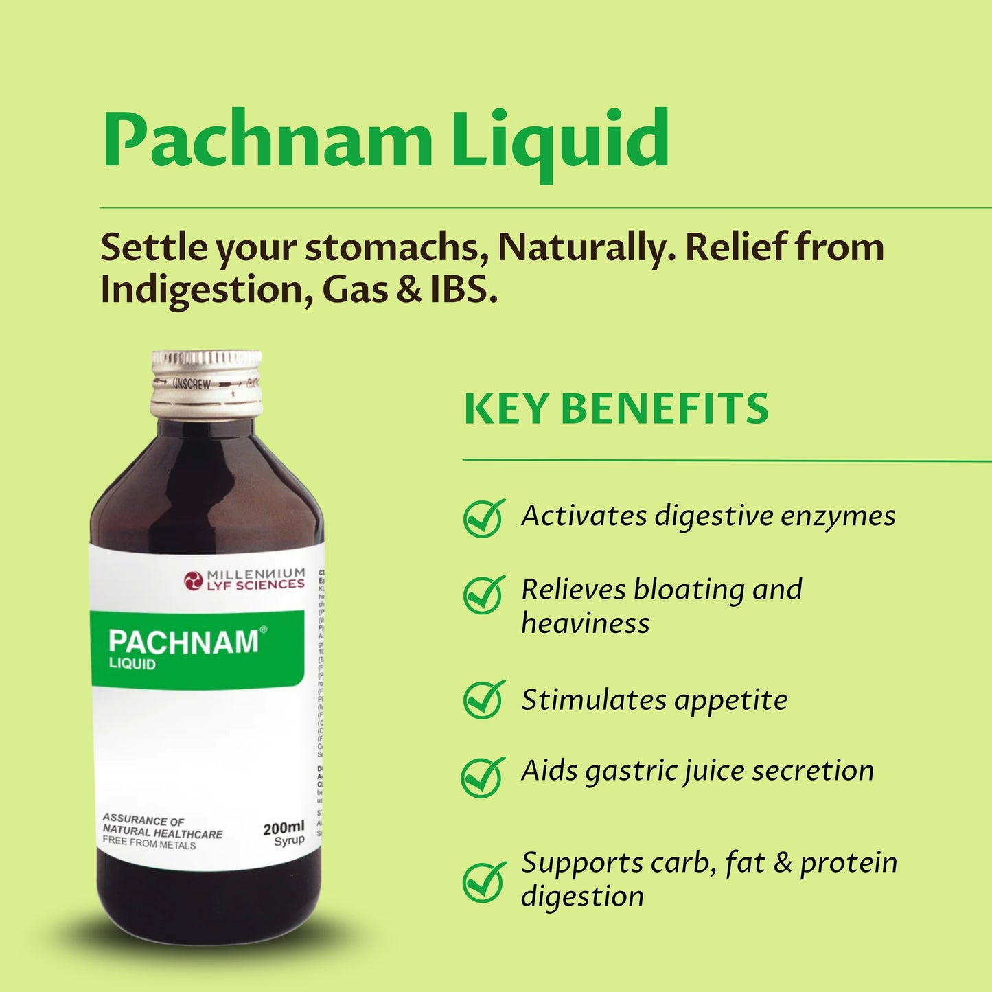 PACHNAM LIQUID | 200 ml x 3 Bottles
