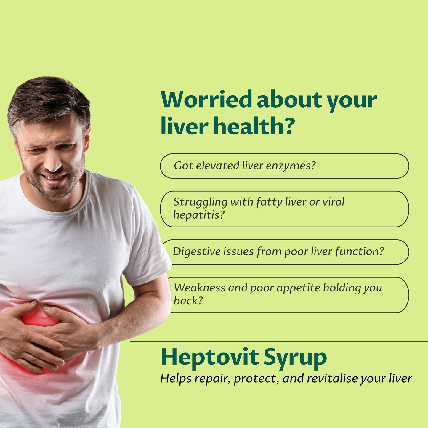 HEPTOVIT SYRUP | 200 ml X 3 Bottles