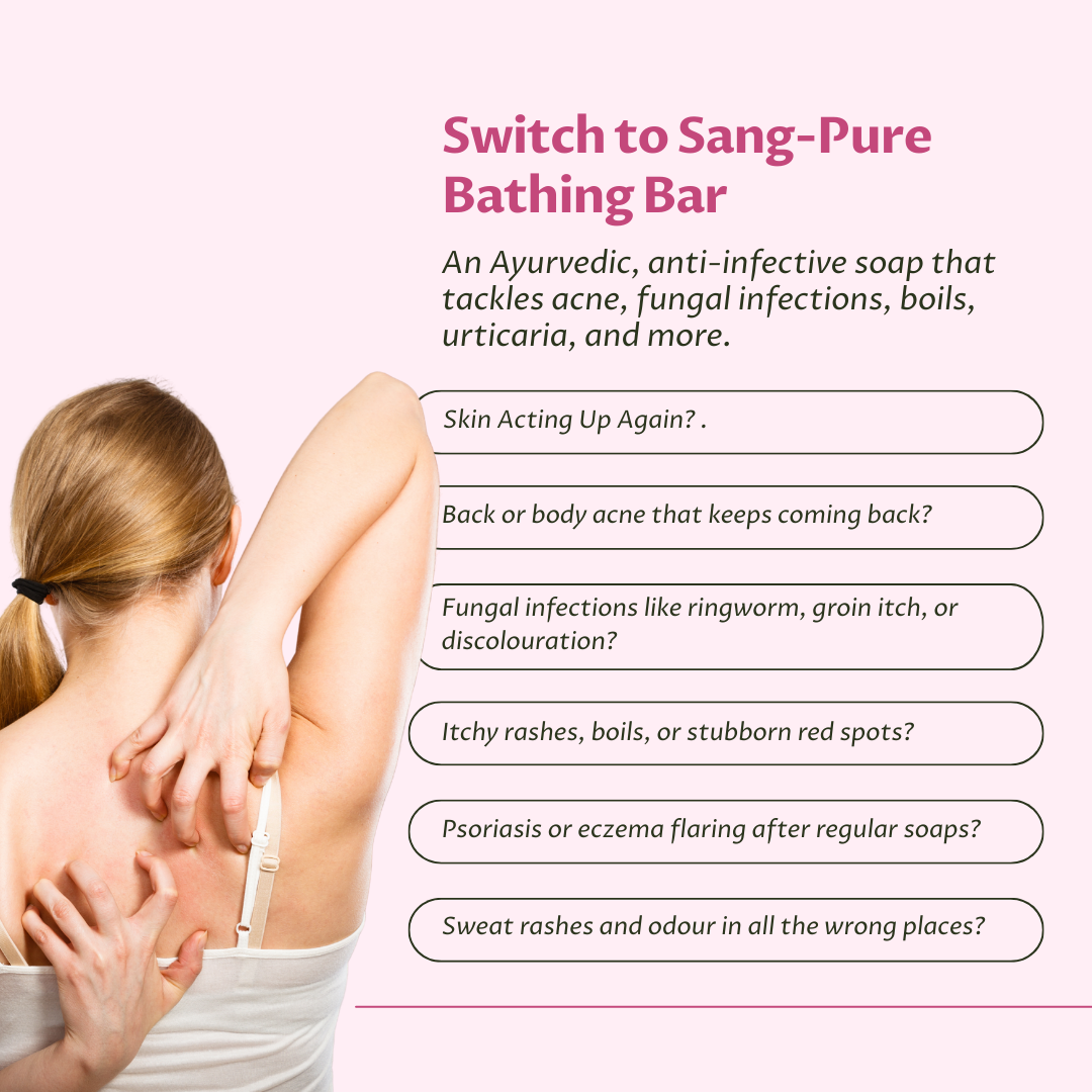 SANG-PURE BATH BAR | 100 gm X 2 Soaps