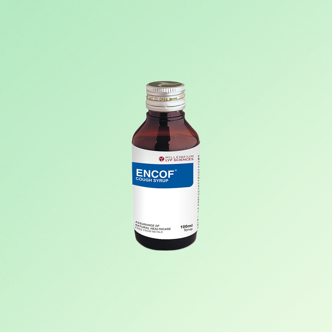ENCOF COUGH SYRUP | 100 ml X 4 Bottles
