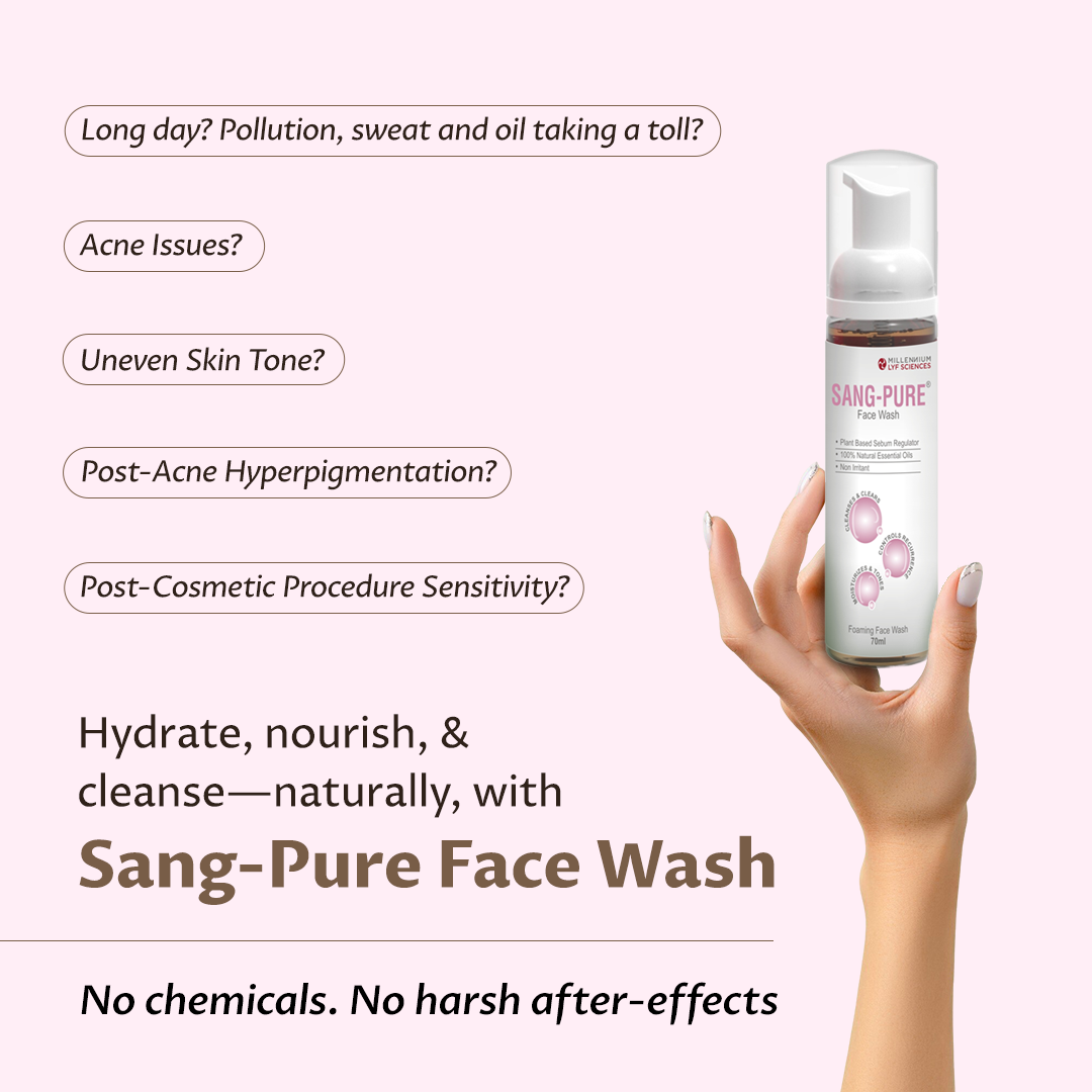 SANG-PURE FACE WASH | 70ml X 2 Foaming Bottles