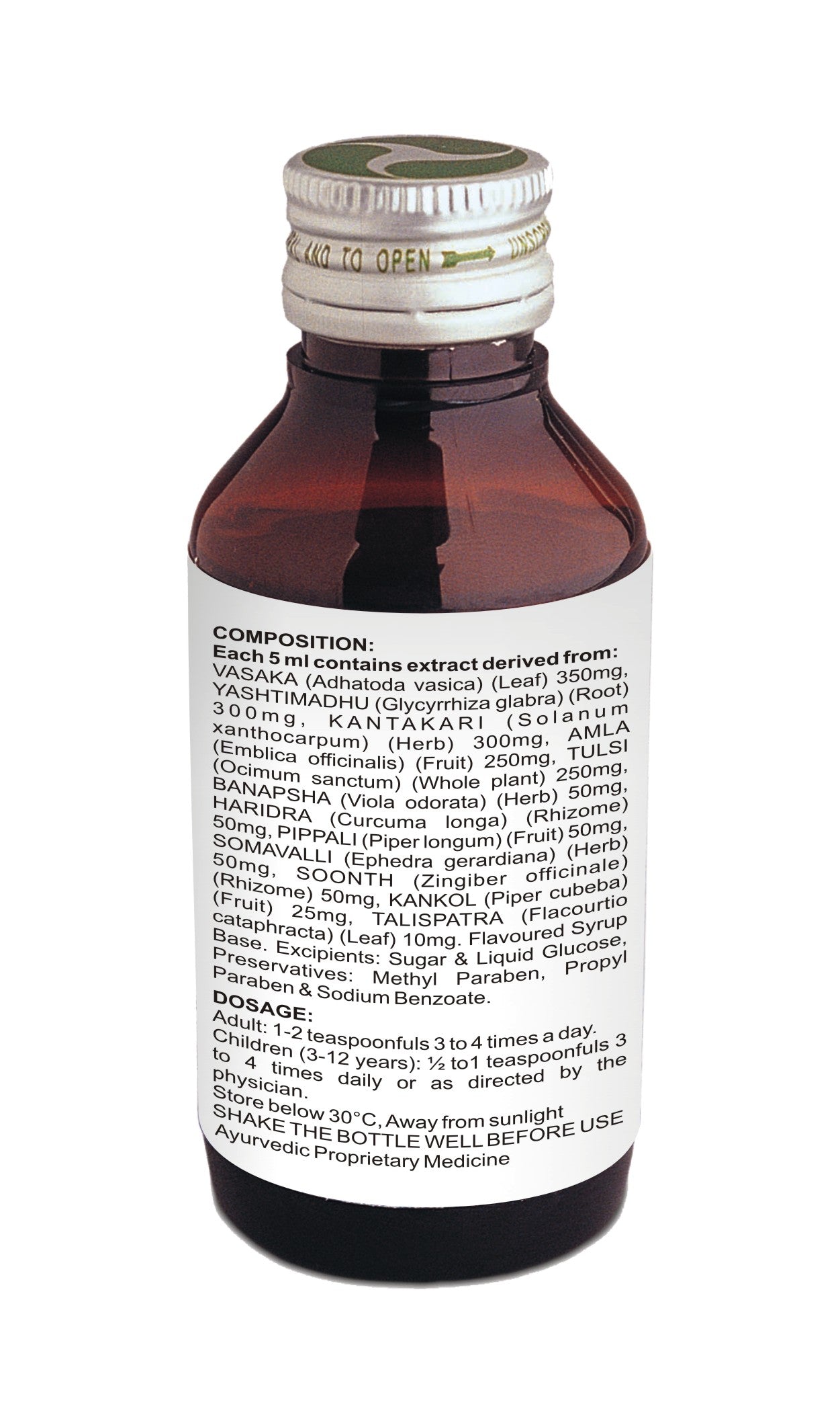 ENCOF COUGH SYRUP | 100 ml X 4 Bottles
