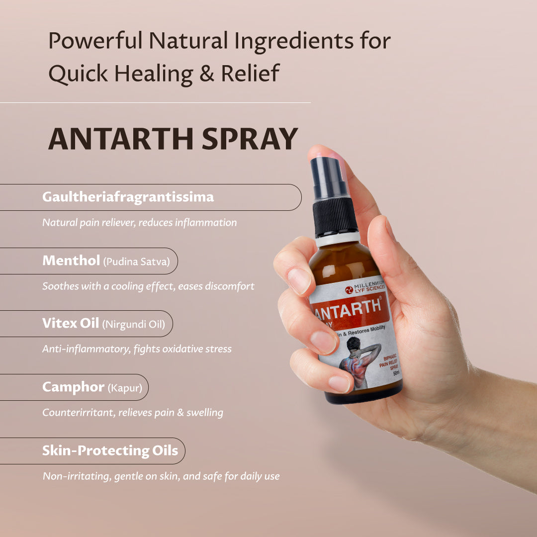 ANTARTH BIPHASIC SPRAY | 50 ml x 2