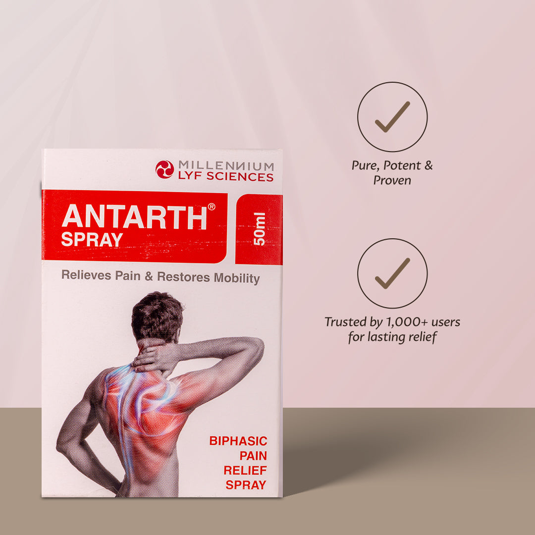 ANTARTH BIPHASIC SPRAY | 50 ml x 2