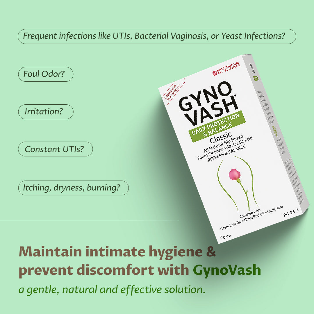 GYNOVASH DAILY PROTECTION & BALANCE | 70 ML X 2 Bottle