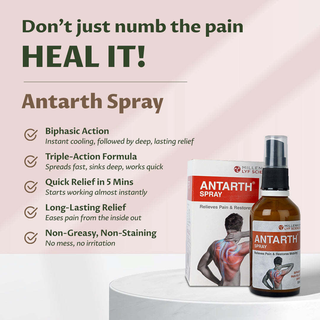 ANTARTH BIPHASIC SPRAY | 50 ml x 2