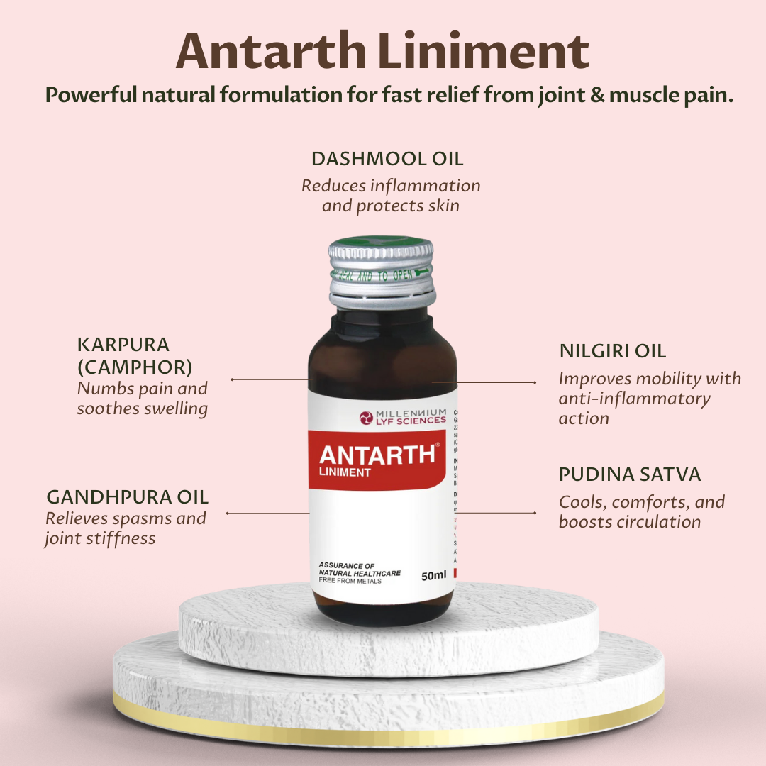 ANTARTH LINIMENT | 50 ml X 4 Bottles