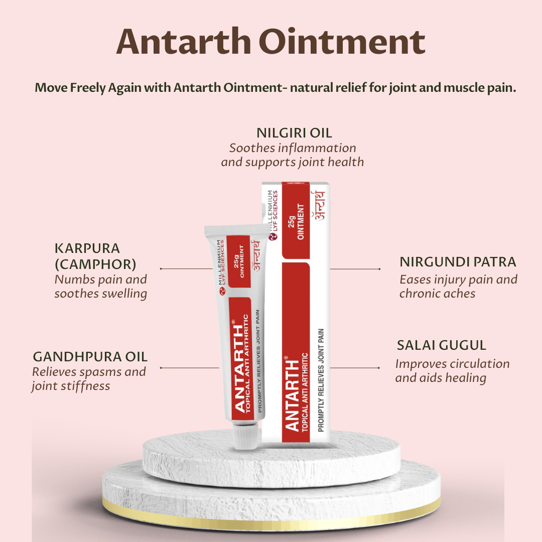 ANTARTH OINTMENT | 25 gm X 4 Tubes