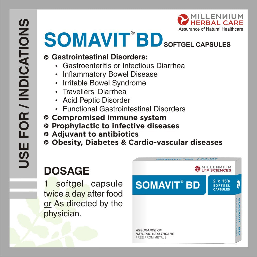 Use For/ Indication of Somavit BD