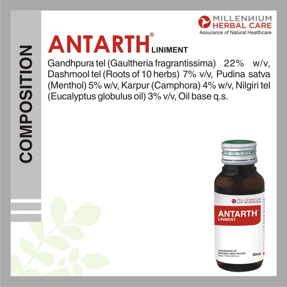 Composition of Antarth Liniment