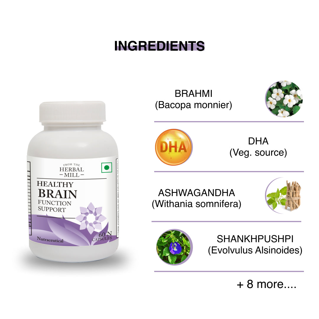 Ingredients of Healthy Brain Support Supplement