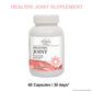 60 Tablets of Healthy Joint Support can be consumed in 30 days