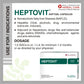 USE FOR/ INDICATION OF HEPTOVIT CAPSULES