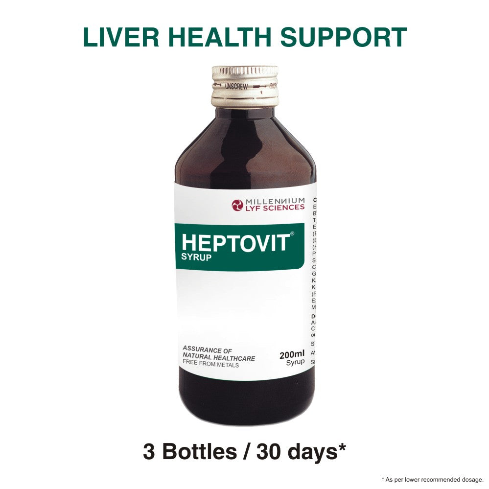 3 bottles of heptovit syrup can be consumed withing 30days