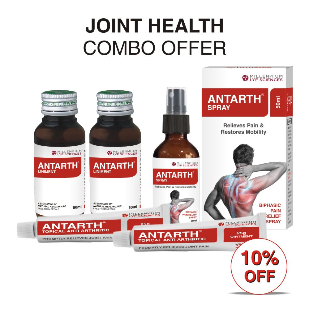 Joint Health Combo with Spray, Oil & Ointment