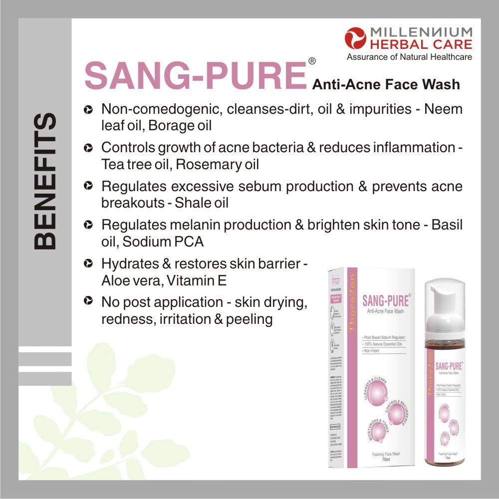 SANG-PURE FACE WASH | 70 ml Foaming Bottle