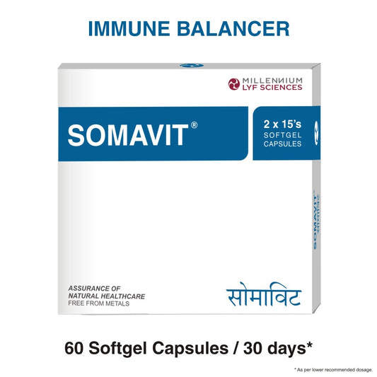 60 Softgel Capsules of Somavit Can be Consumed in 30 Days
