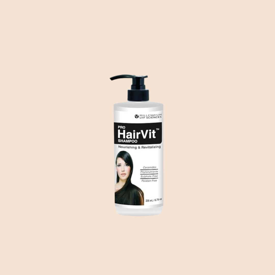 HAIR CARE COMBO - HAIRVIT HAIR OIL | 100 ML + PRO HAIRVIT SHAMPOO | 200 ML