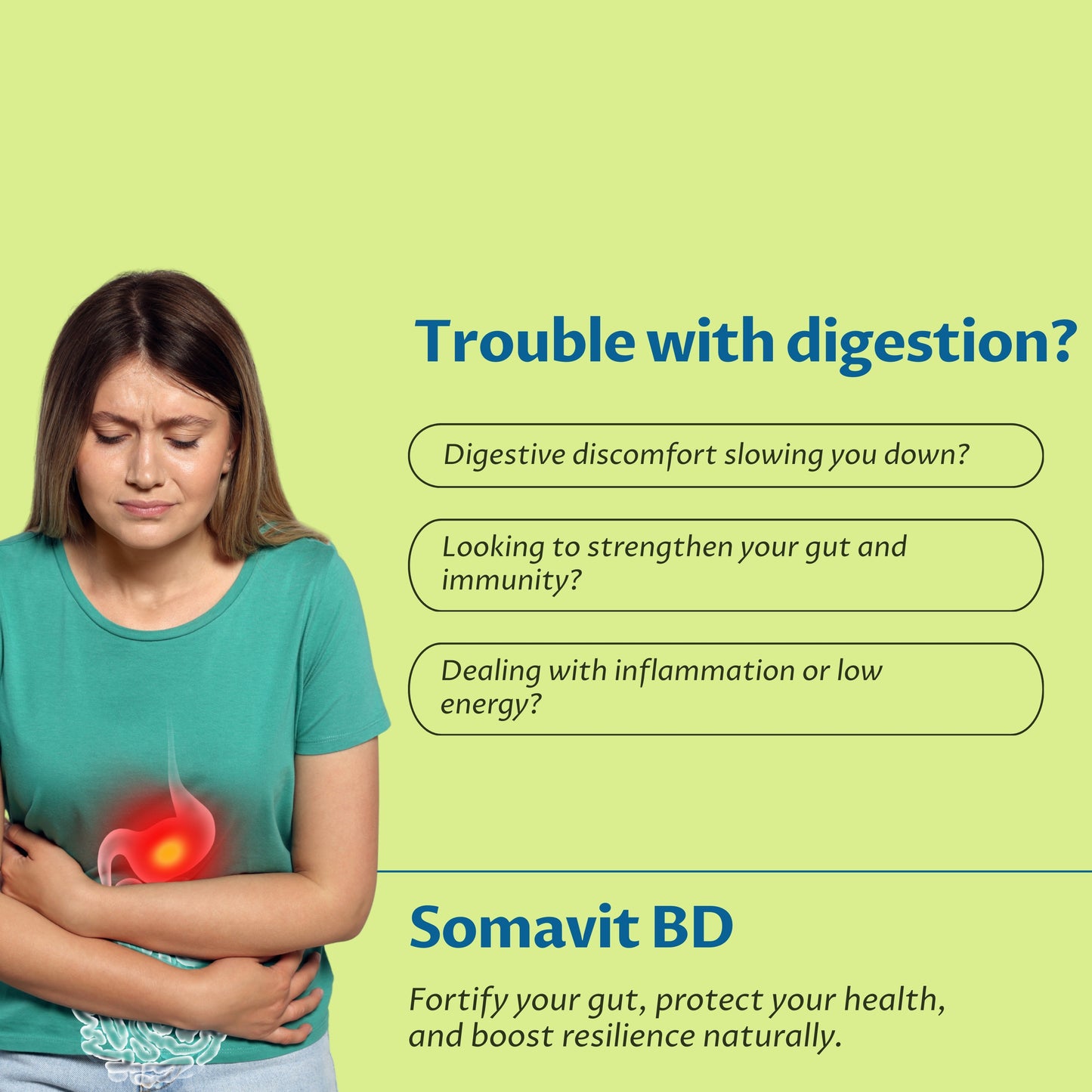 SOMAVIT BD | Easy to swallow | 60 capsule