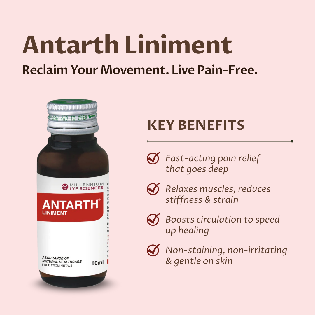 ANTARTH LINIMENT | 50 ml X 4 Bottles