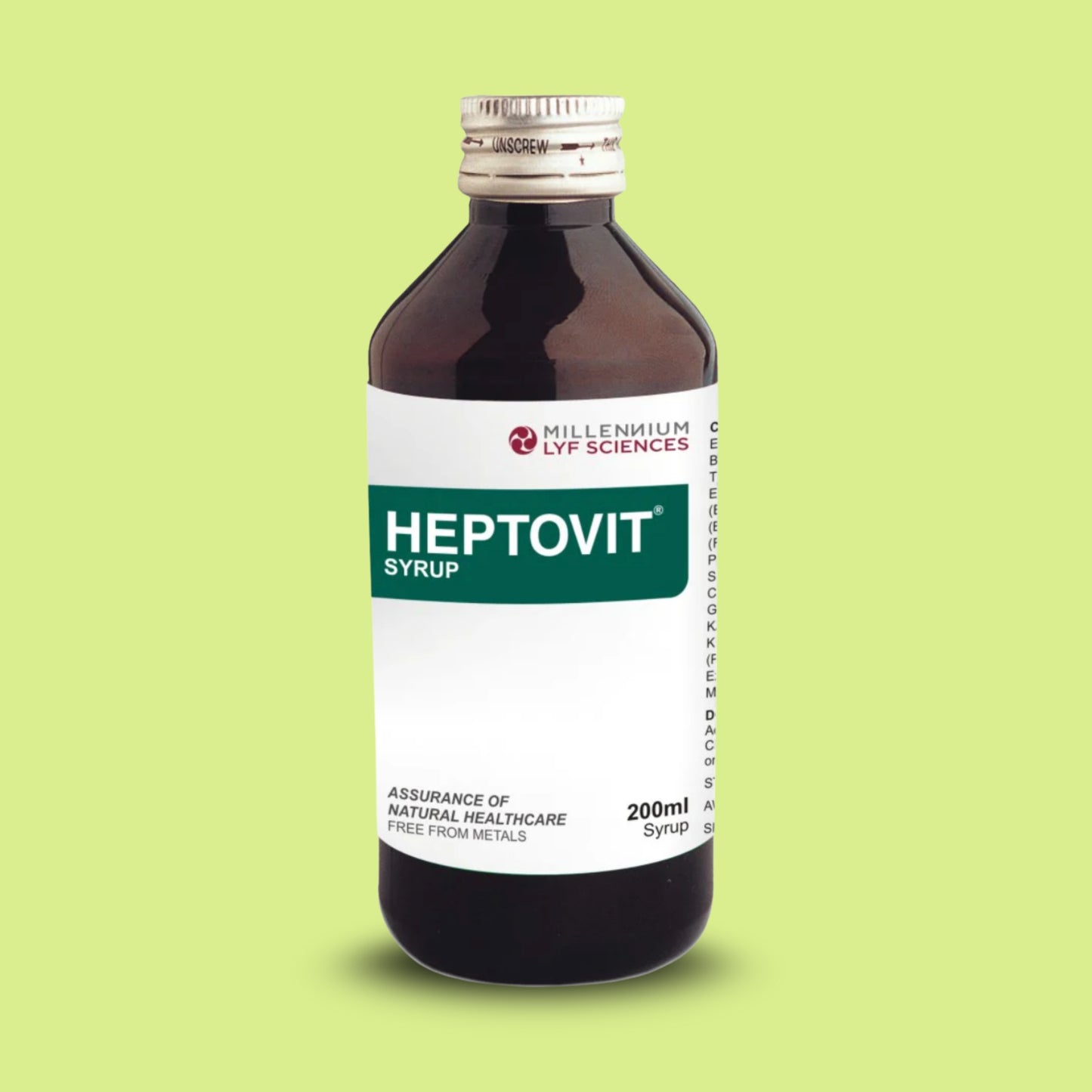 HEPTOVIT SYRUP | 200 ml X 3 Bottles