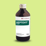 HEPTOVIT SYRUP (200 ML)| Strengthens Liver Detox and Repair Damaged Liver Cells | With Bhuiamla, Triphala, Bhringraj, Kutki, Punarnava