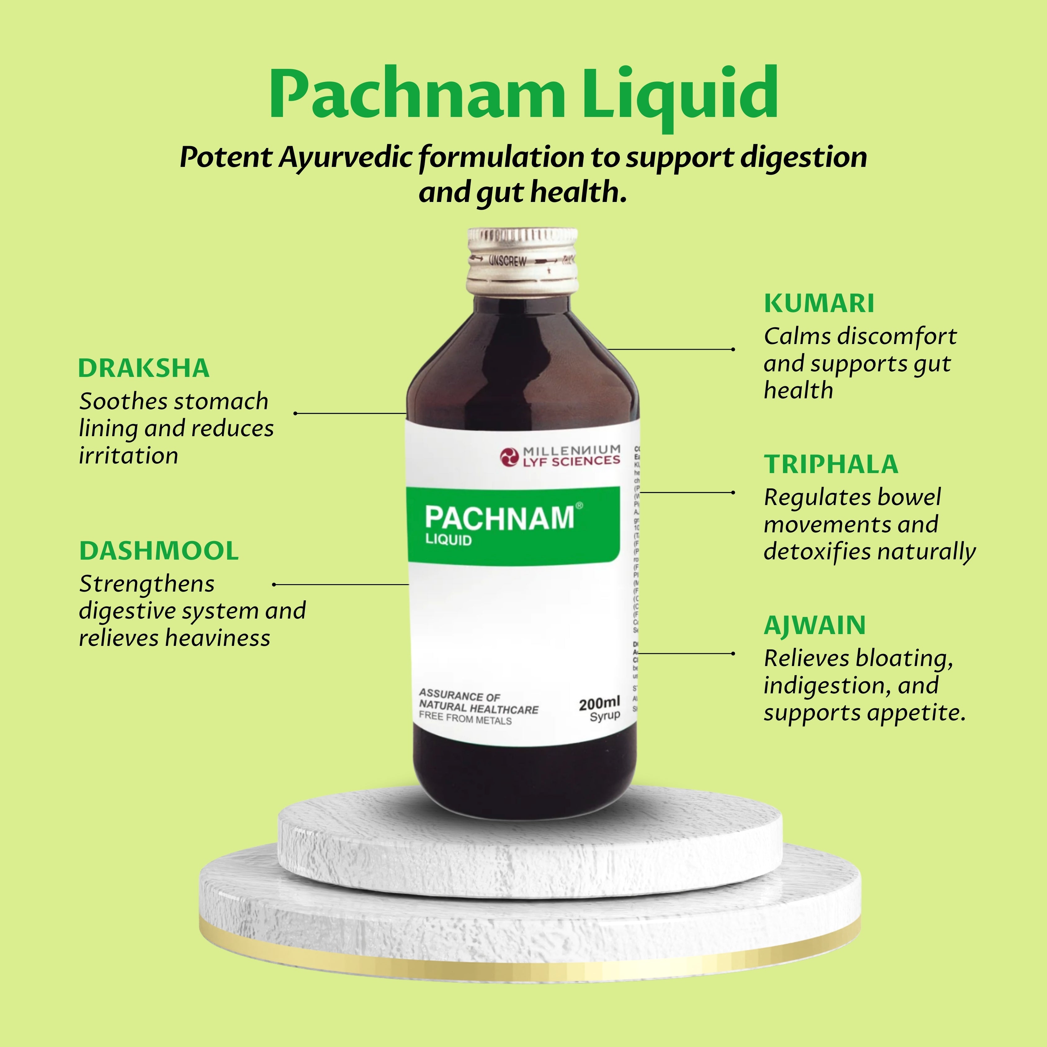 PACHNAM LIQUID | 200 ml x 3 Bottles