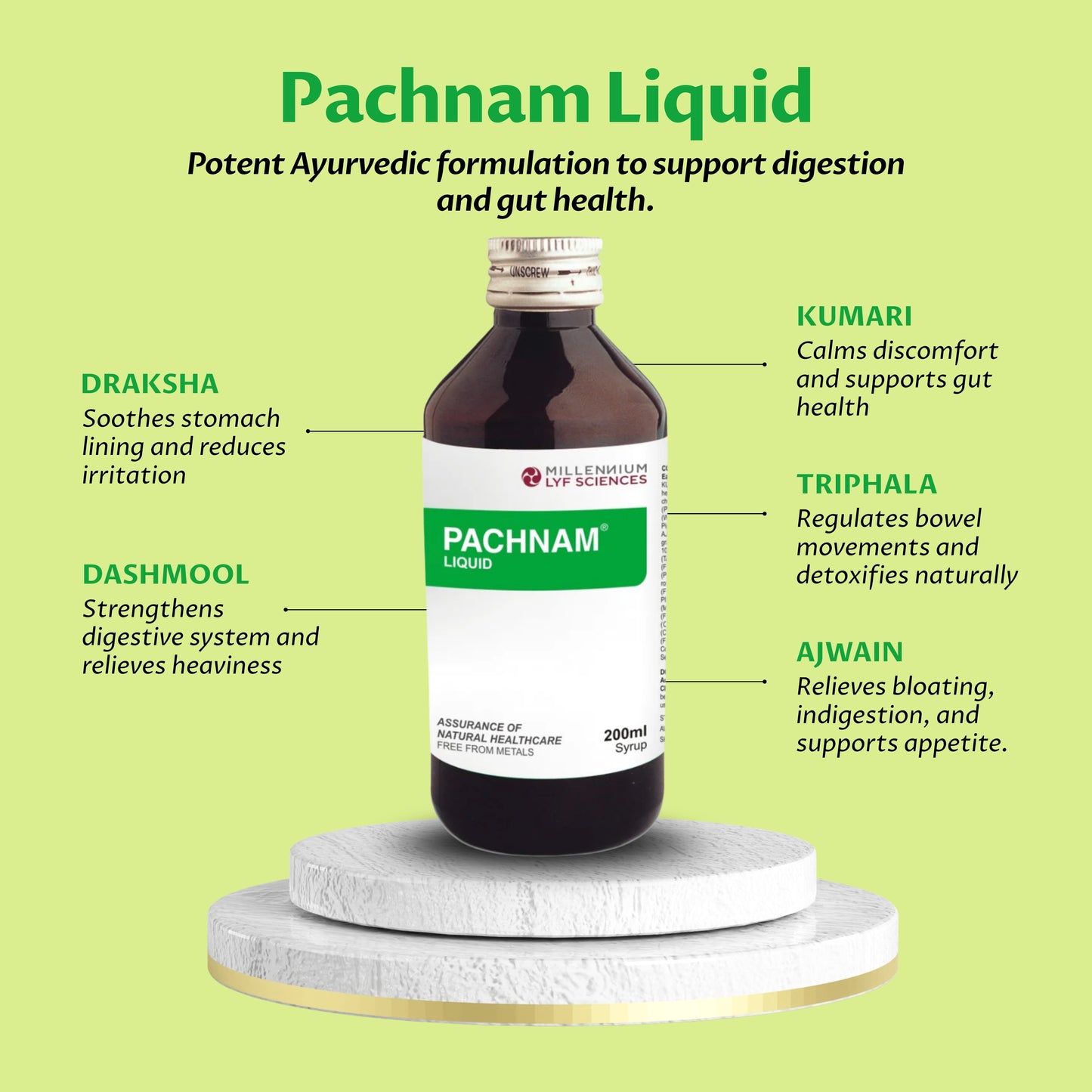 PACHNAM LIQUID | 200 ml x 3 Bottles
