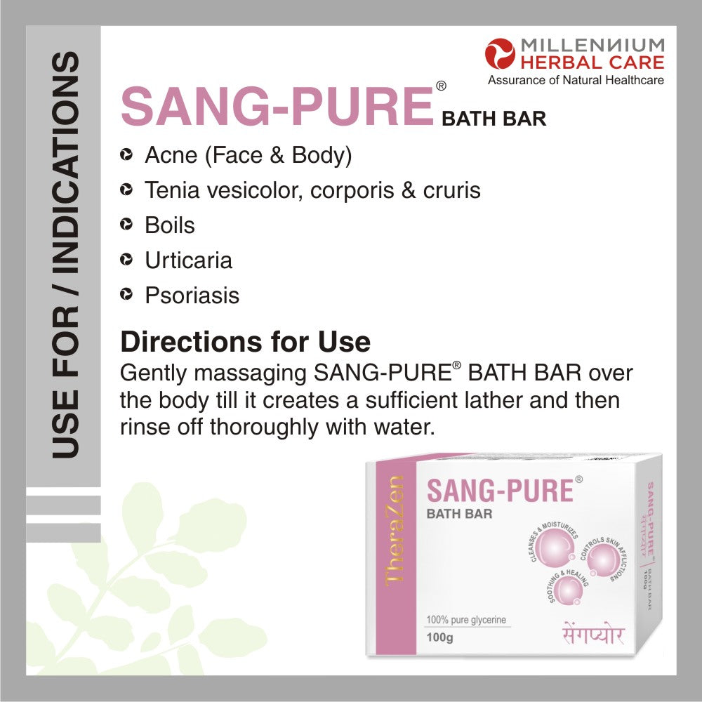 USe For/ Indication of Sang-pure Bath Bar