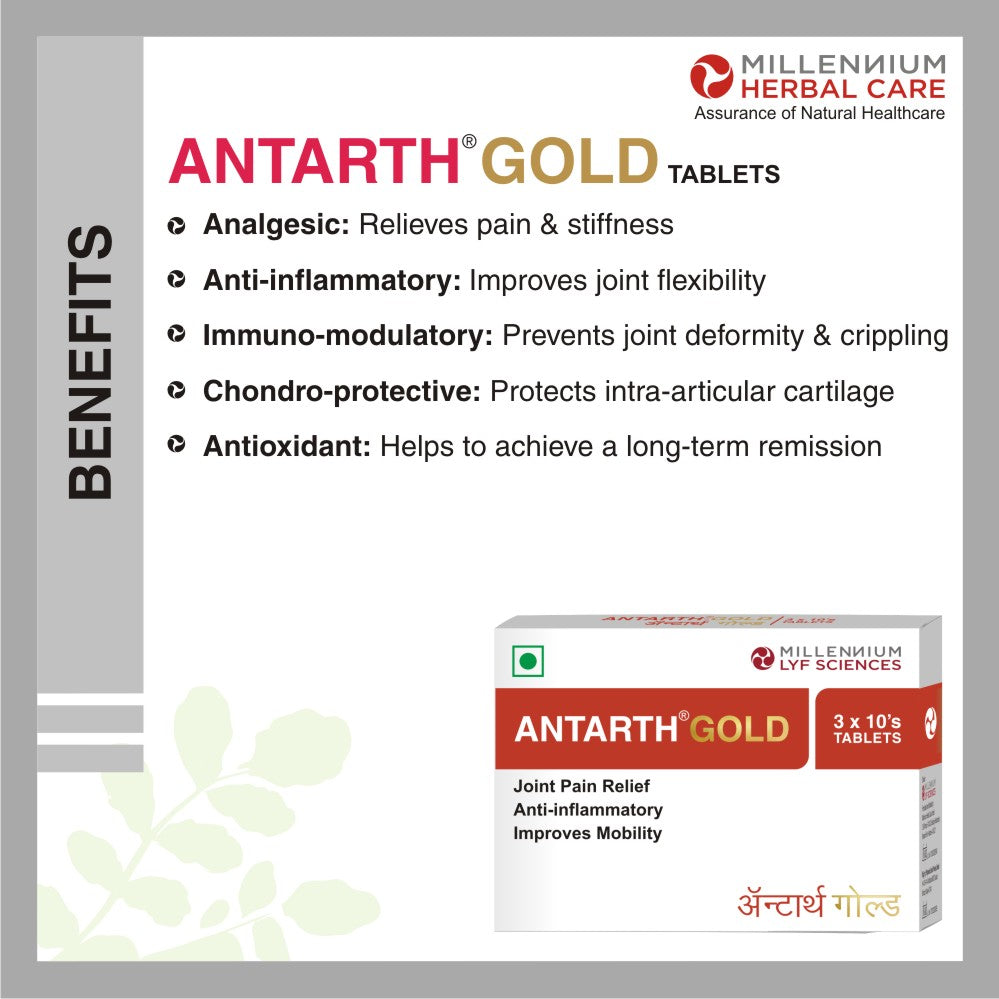 Benefits of ANTARTH GOLD Tablets