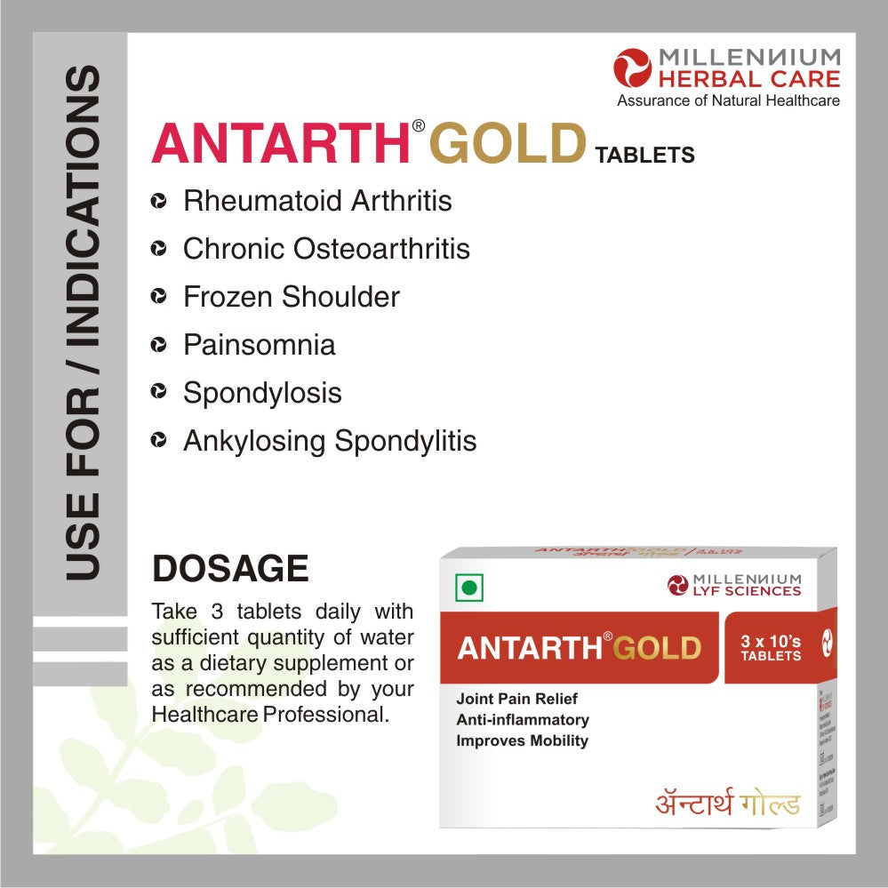 Use For/ Indication of ANTARTH GOLD Tablets