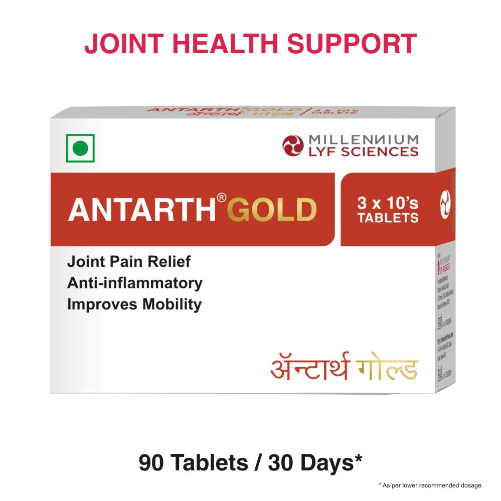 90 Tablets of ANTARTH GOLD can be consumed within 30 days