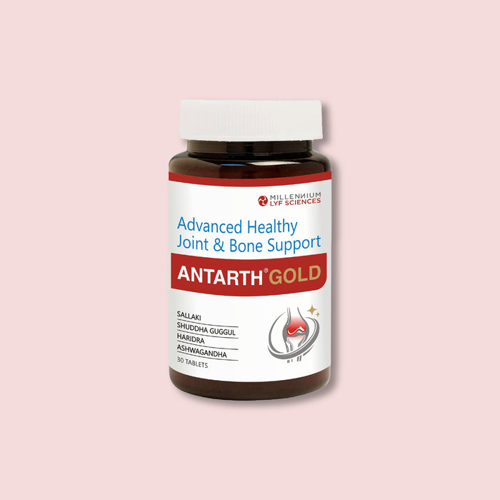 ANTARTH GOLD | For Advanced Healthy Joint and Bone Support | With Glucosamine, MSM, Guggul, Shallaki