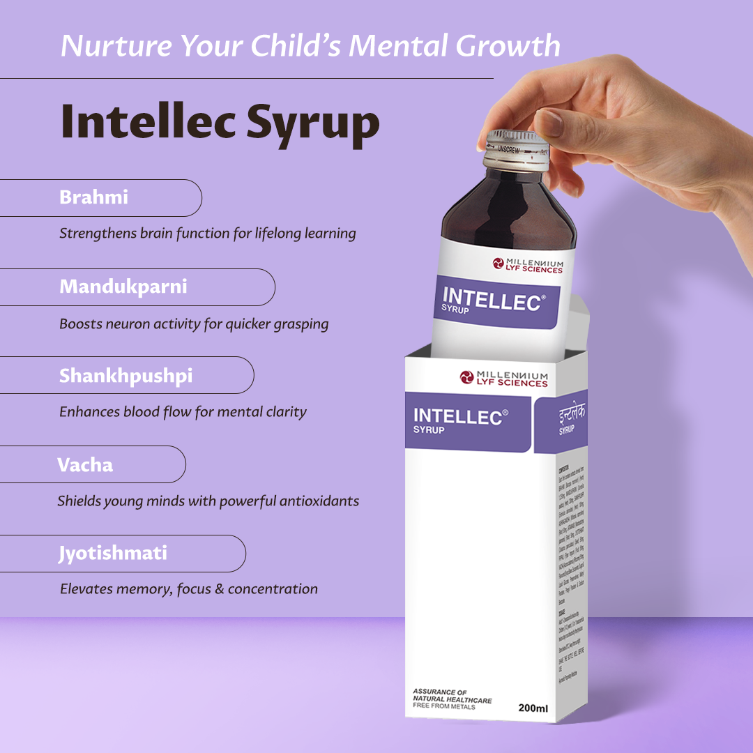 INTELLEC SYRUP | 200 ml X  3 Bottles