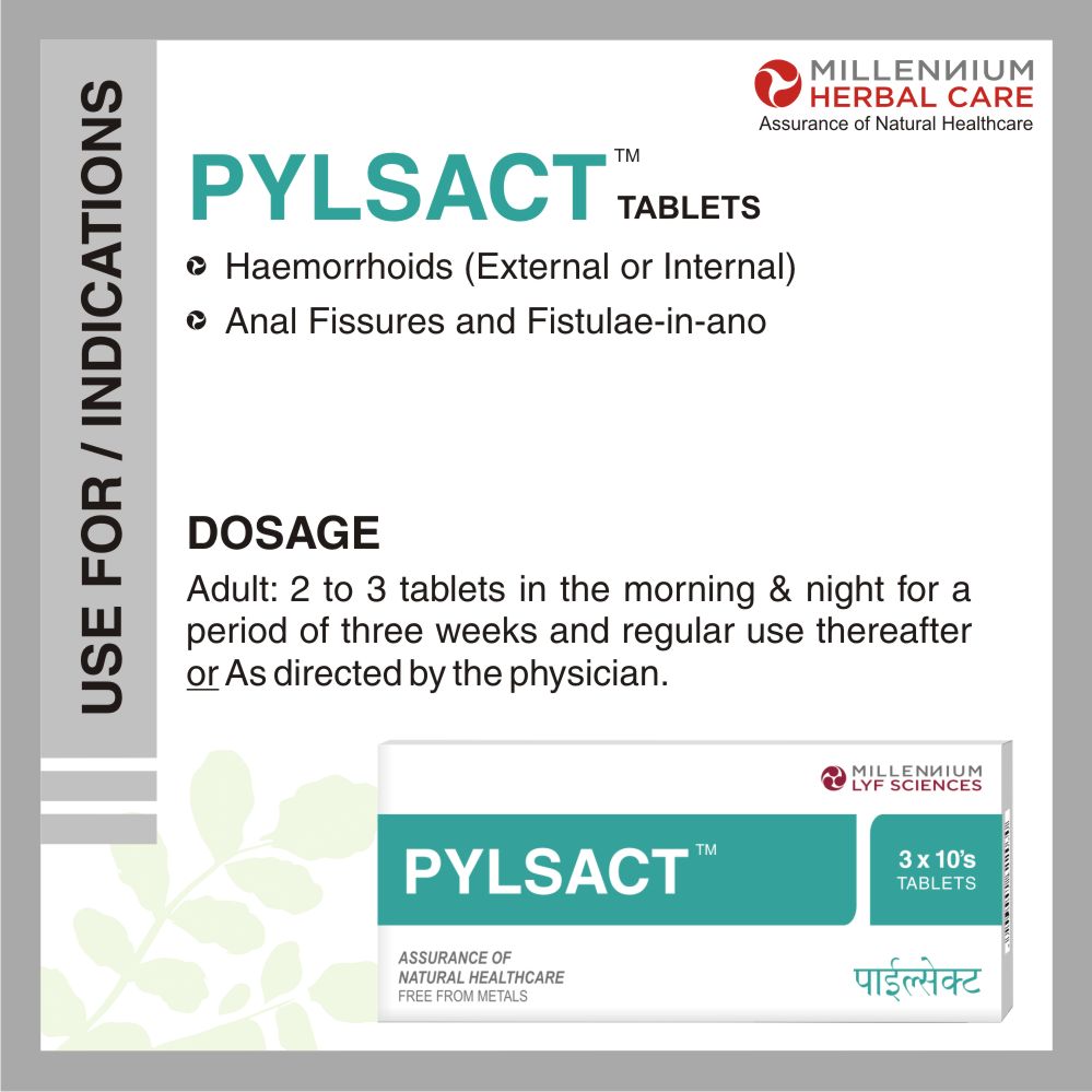 Use For/ Indications of Pylsact Tablets 