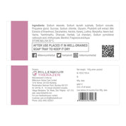 Back of the pack of Sang-Pure Bath Bar