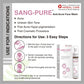 SANG-PURE FACE WASH | 70ml X 2 Foaming Bottles