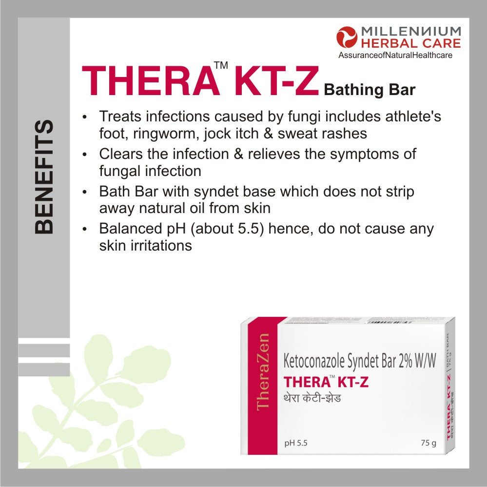 Benefits of Thera KT - Z Ketoconazole Bathing Bar