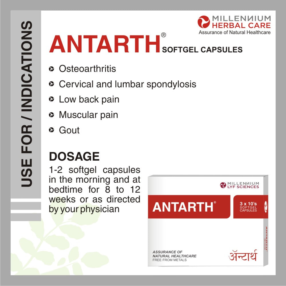 Use For/ Indication of Antarth SCG