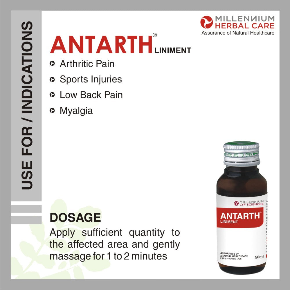 Use For/ Indication of Antarth Liniment