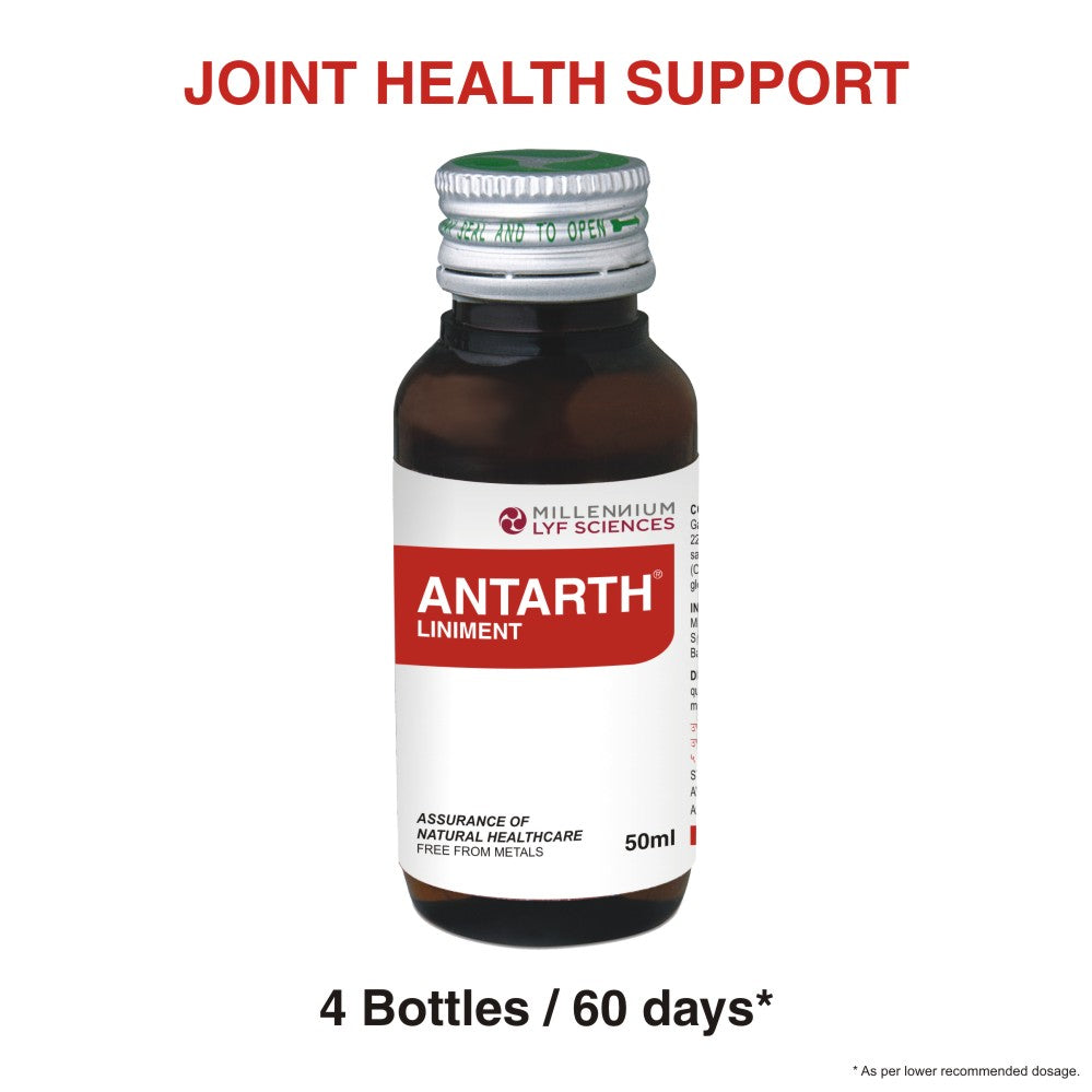 4 BOTTLES OF ANTARTH LINIMENT CAN BE USED FOR 60 DAYS