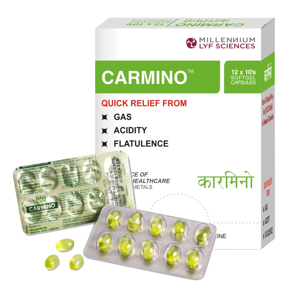 Front image of Carmino | Fast Acting Gas Relief & Antispasmodic