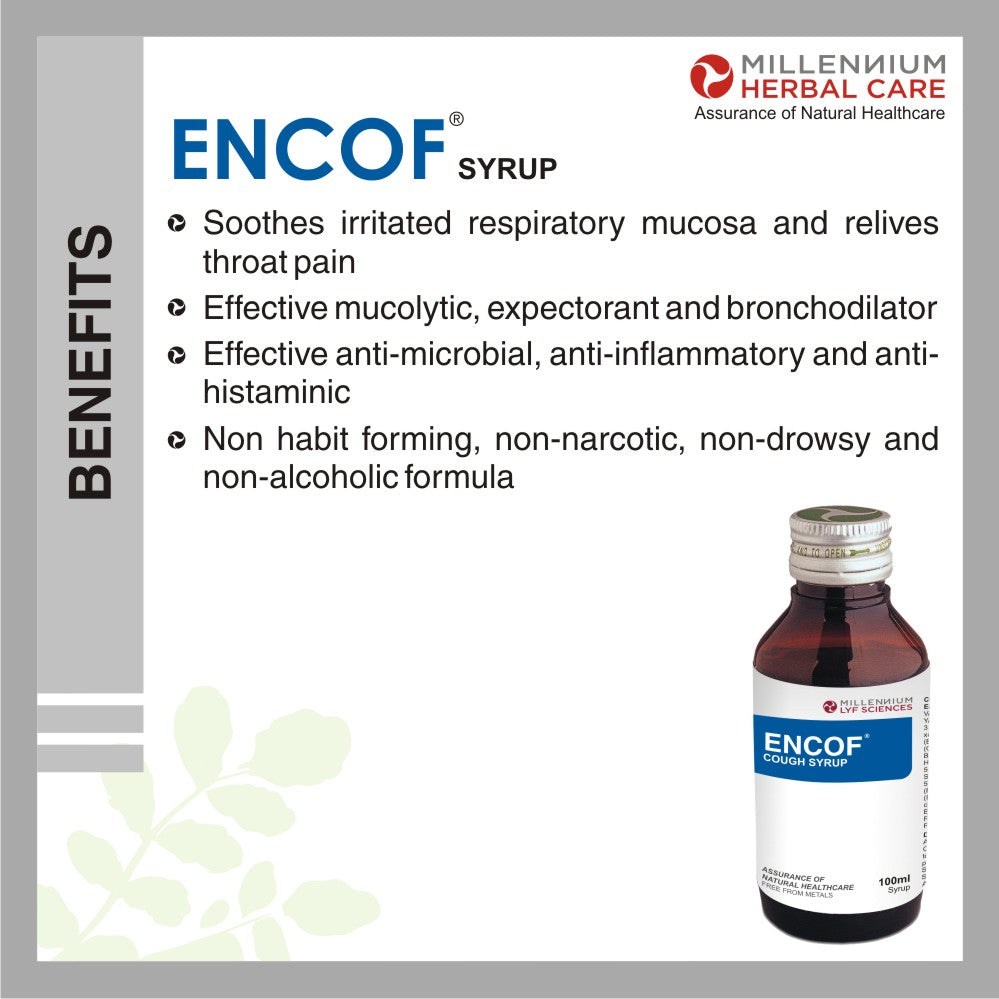 BENEFITS OF ENCOF COUGH SYRUP