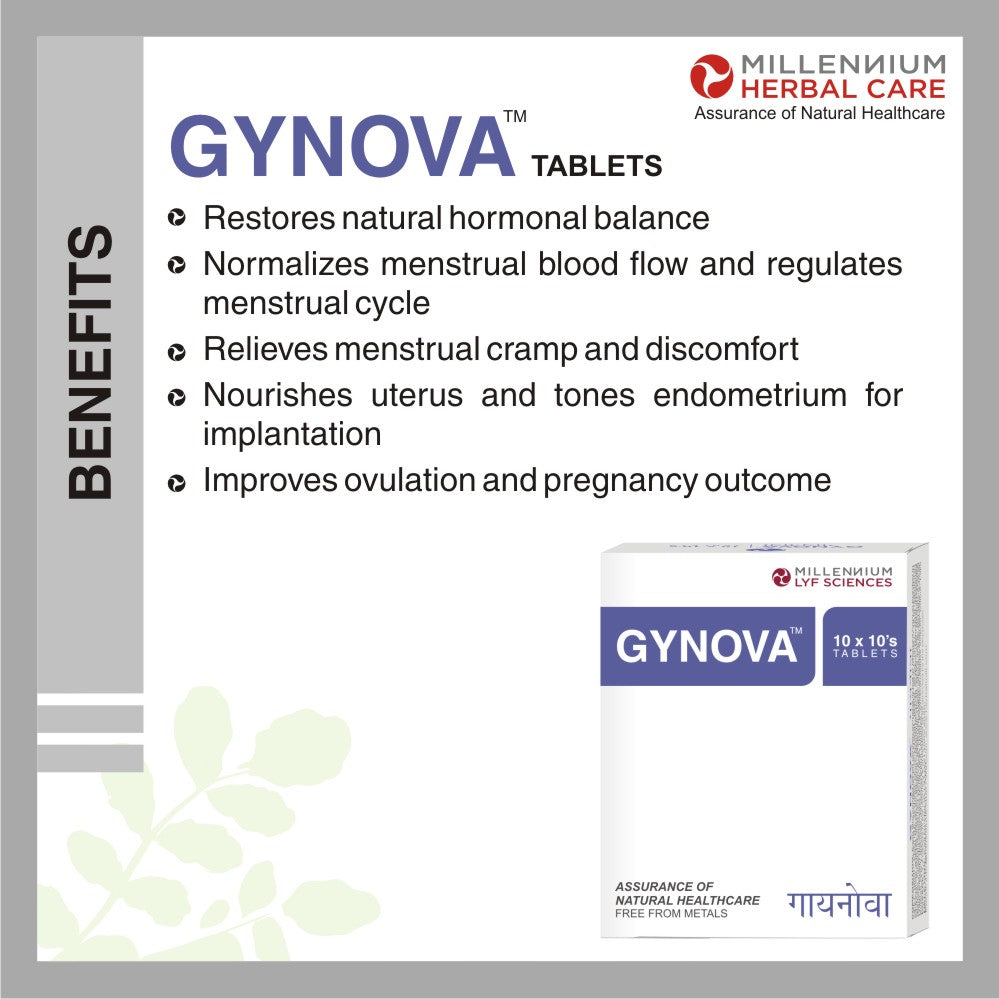 GYNOVA TABLETS | 100 Tablets