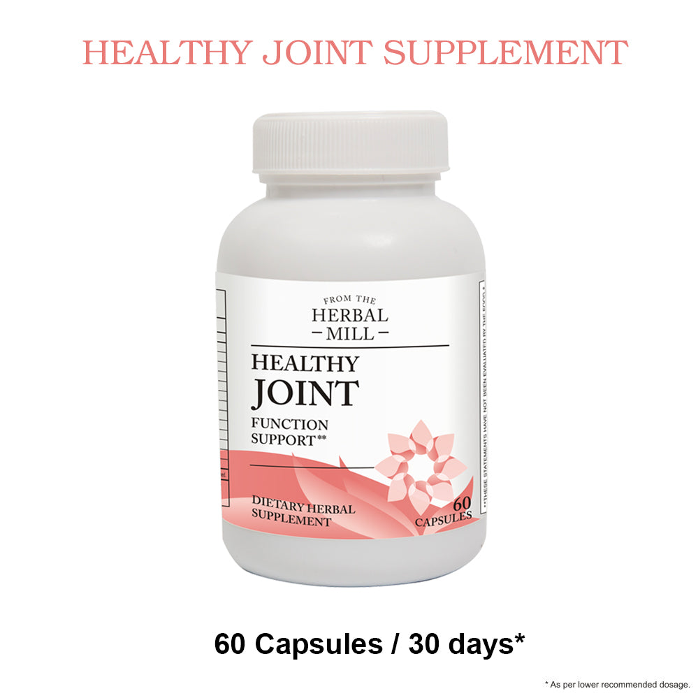 60 Tablets of Healthy Joint Support can be consumed in 30 days