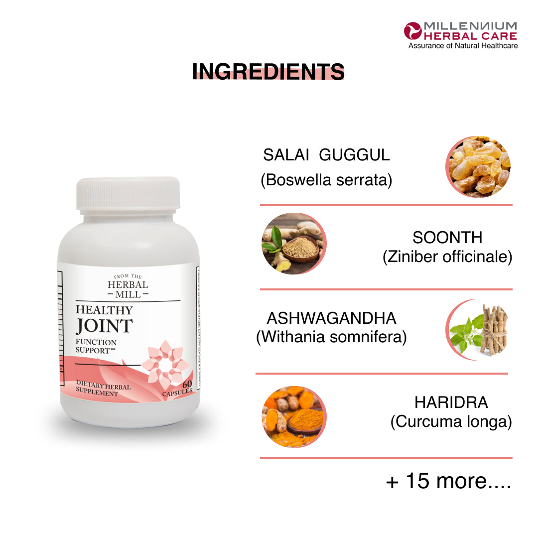 Ingredients of Healthy Joint Support