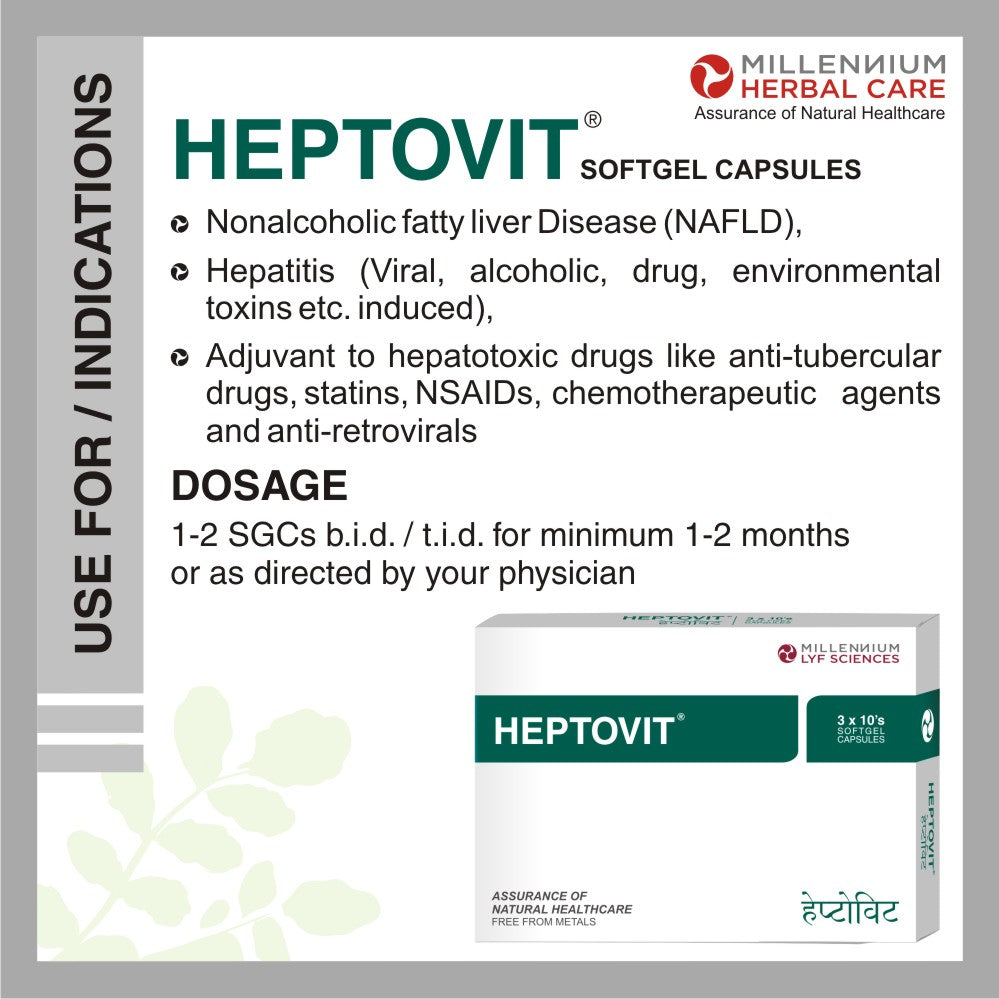 USE FOR/ INDICATION OF HEPTOVIT CAPSULES