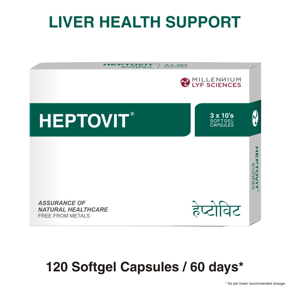 120 Heptovit Capsules can be consumed in 60 days