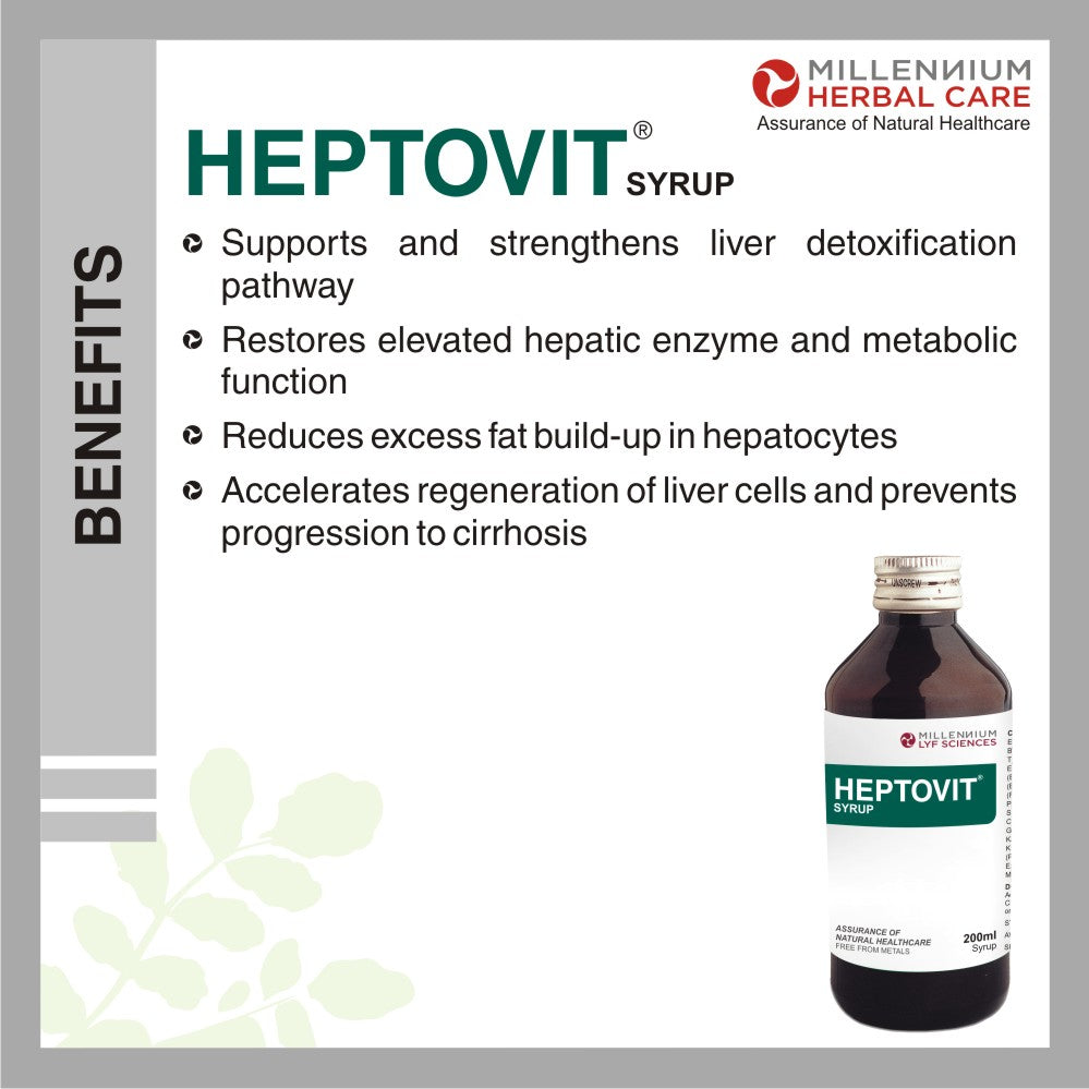 HEPTOVIT SYRUP | 200 ml X 3 Bottles