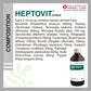 Composition of Heptovit Syrup